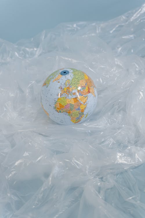 A Globe on a Plastic