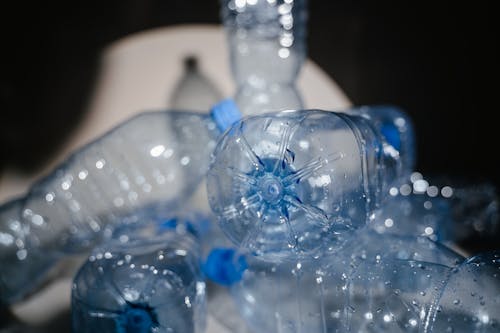 An Empty Used Plastic Bottles