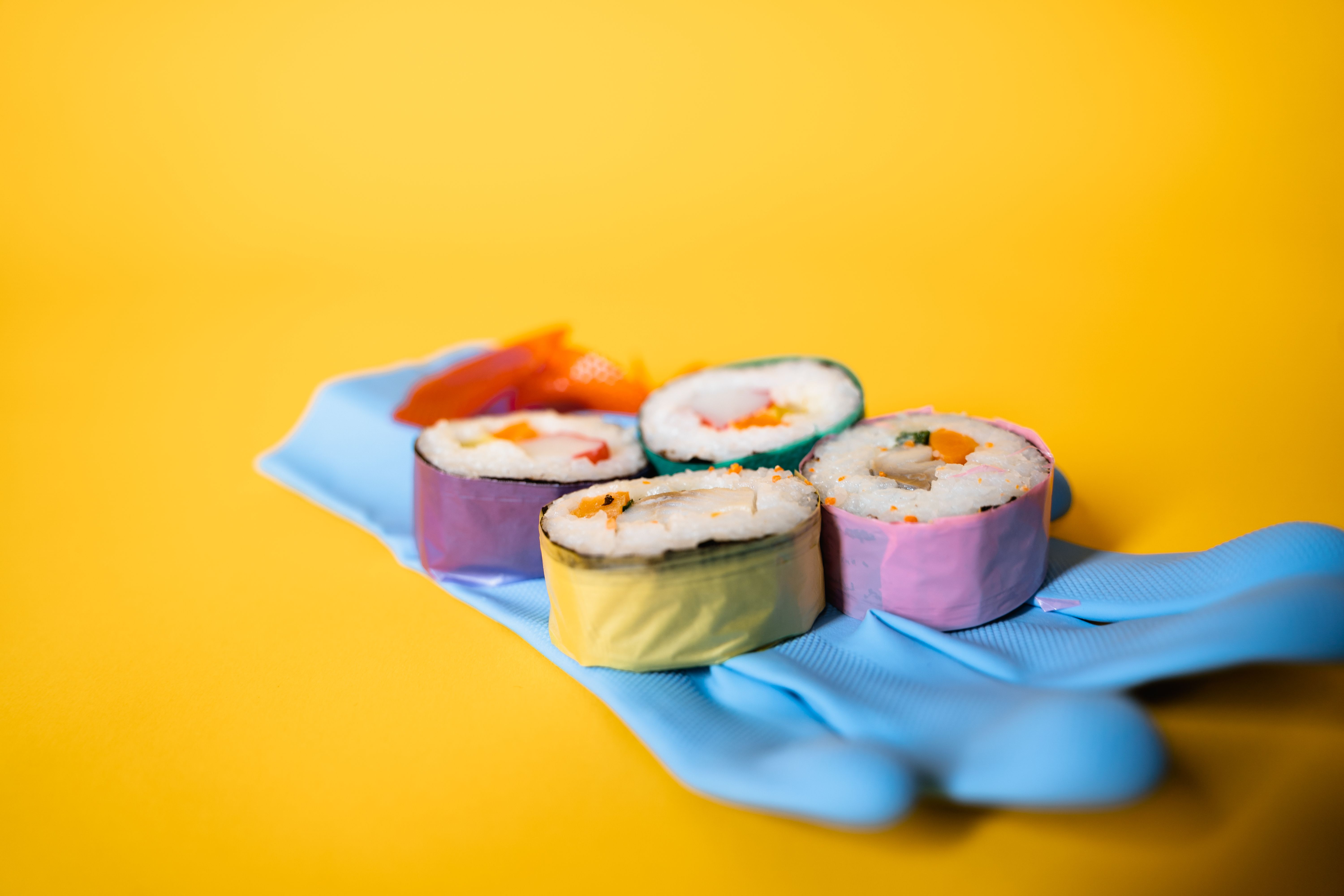 Citrus Sushi with Citrus Salsa