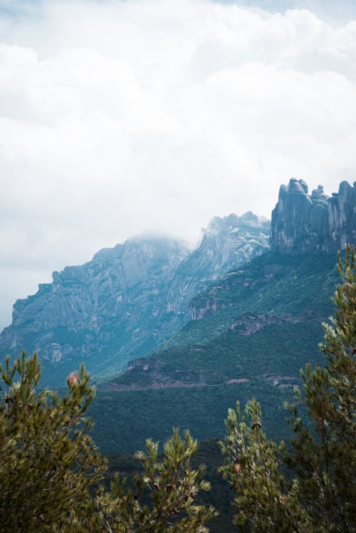 ミスト, 山岳, 岩の無料の写真素材