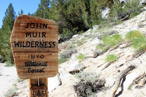Signalisation John Muir Wilderness