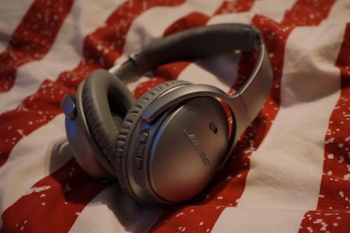 Close-up Photography of  Headphones