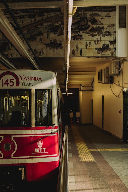 A Train at the Railway Station