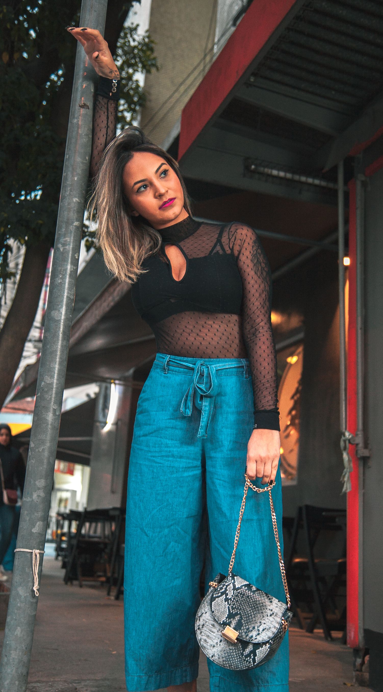 Schwarze Looks mit Transparenz sind der Trend beim Auftakt des Rock in Rio 2026