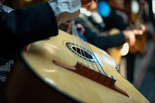 Fotos de stock gratuitas de cordeles, de cerca, guitarra