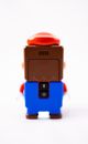 Little multicolored figurine made of small details