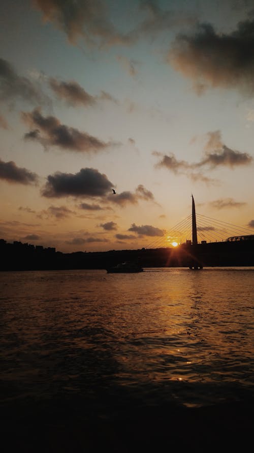 Sea Water during Sunset