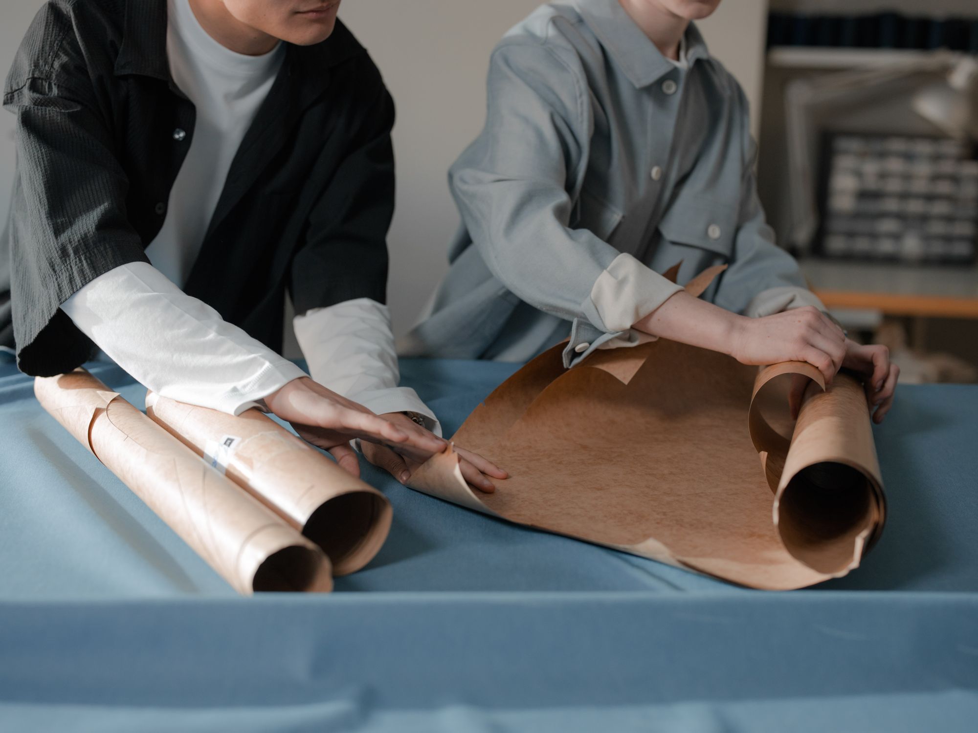 Packing Services in Colwyn Bay, Wales — professional packer wrapping fragile items in a box