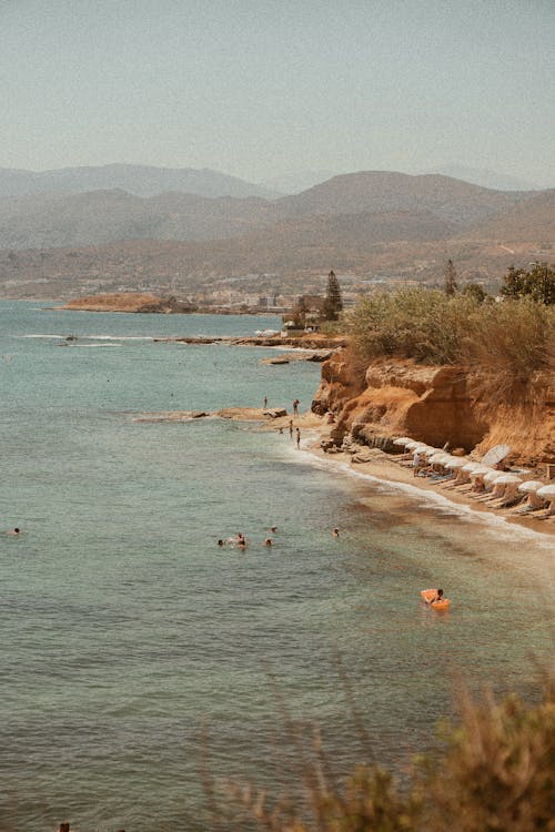 Immagine gratuita di estate, frequentatori della spiaggia, grecia