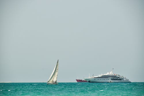 Fotos de stock gratuitas de barcos, cielo, mar