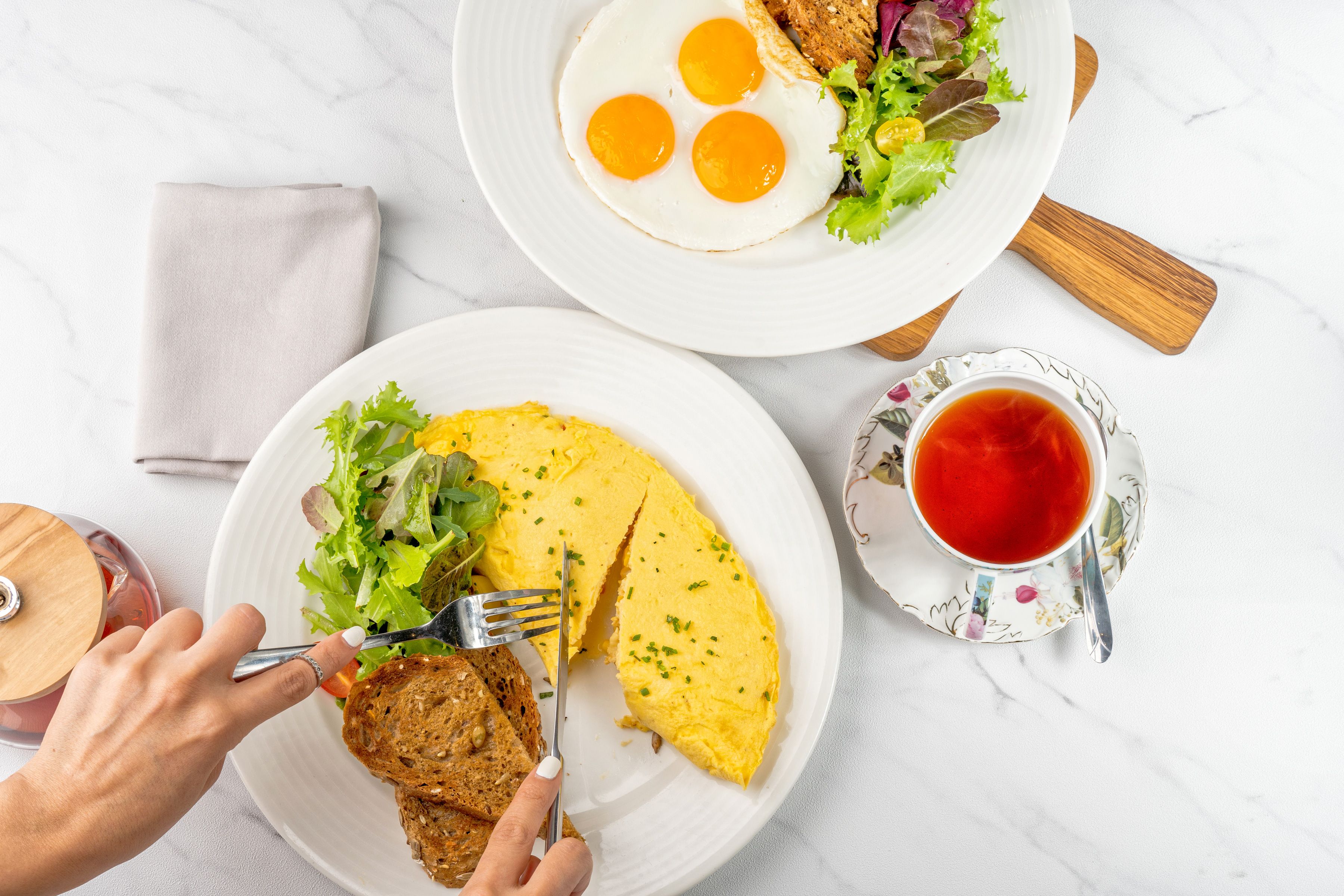 Maple Omelette with Maple Butter