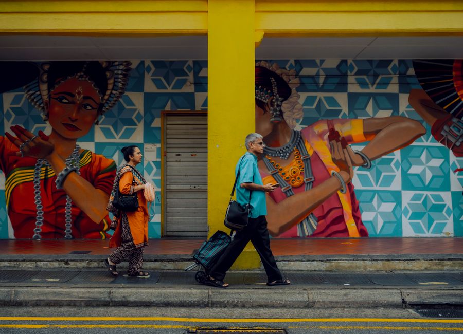 Little India, Singapore — streets and everyday scenes · stay connected with a Little India eSIM from My Holiday SIM