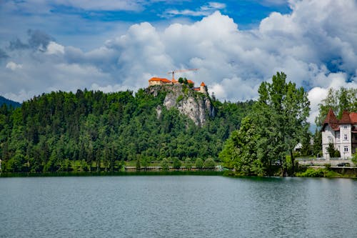 城堡, 山, 景觀 的 免费素材图片
