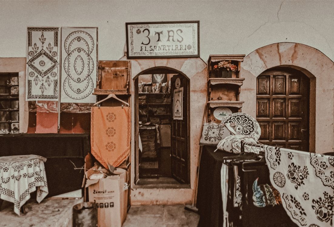 Interior of a Textile Store · Free Stock Photo