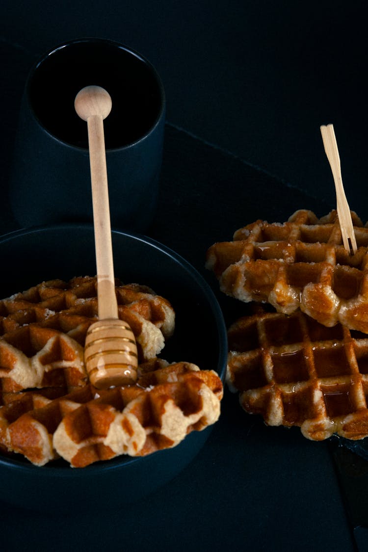 Waffles With Syrup