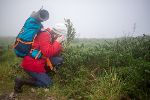 Foto stok gratis fotografi, hiker, hobi