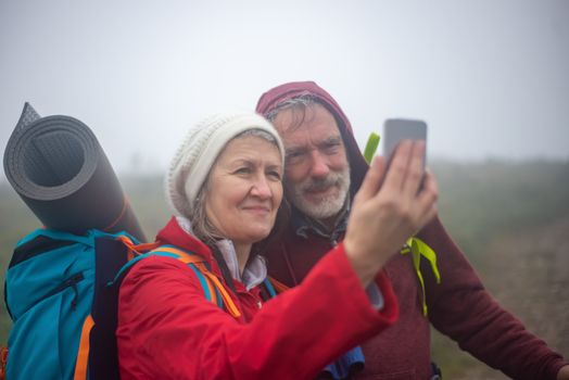 Woman in Pink Knit Cap Holding Smartphone