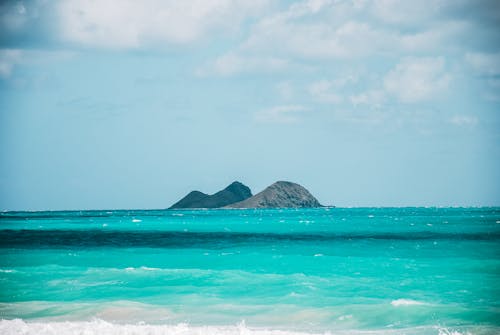 A View of an Island from a Shore