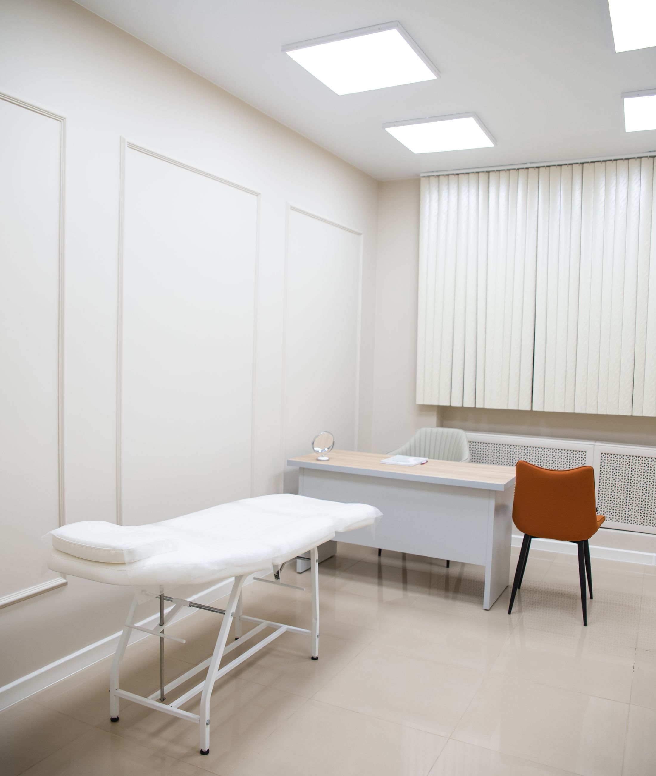 Modern ENT exam room ready for the next patient