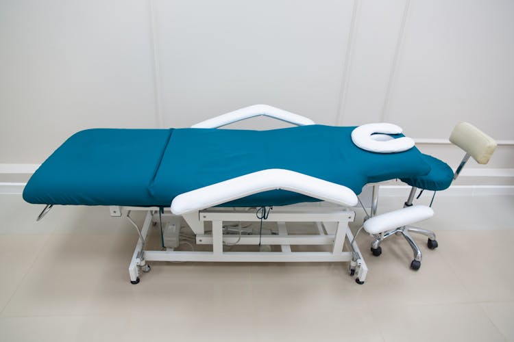 Special, Medical Bed In Medical Cabinet