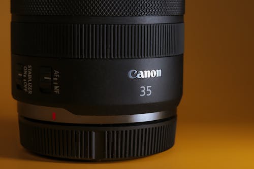 Close-up of Camera Lens