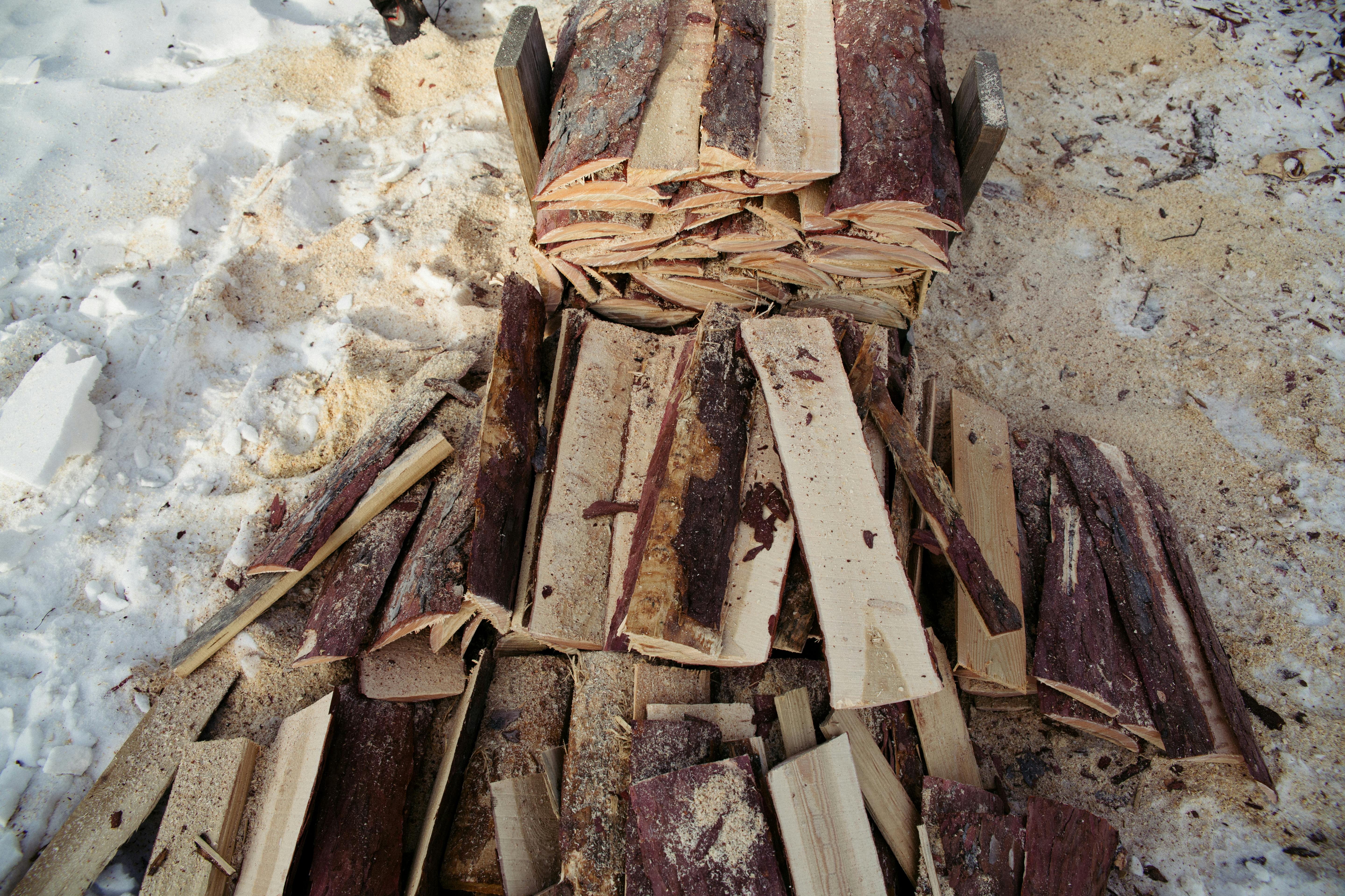 Split-Wood Core Lay