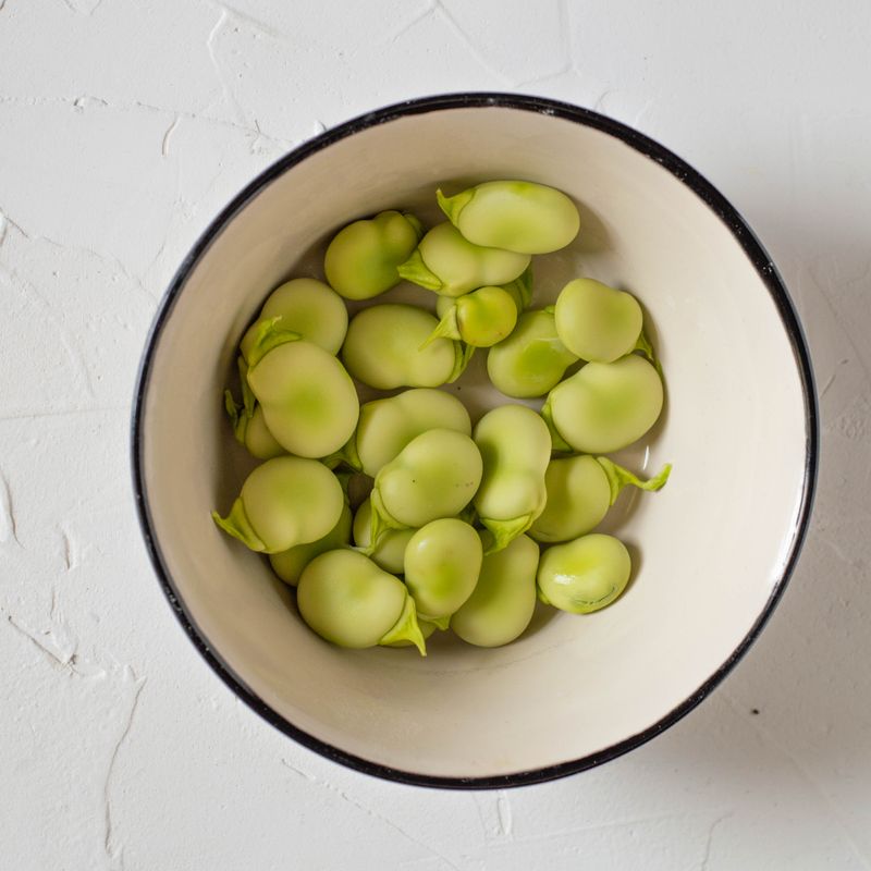 Air Fryer Crispy Fava Beans with Sumac and Nigella