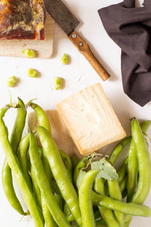 Green Beans on the Table