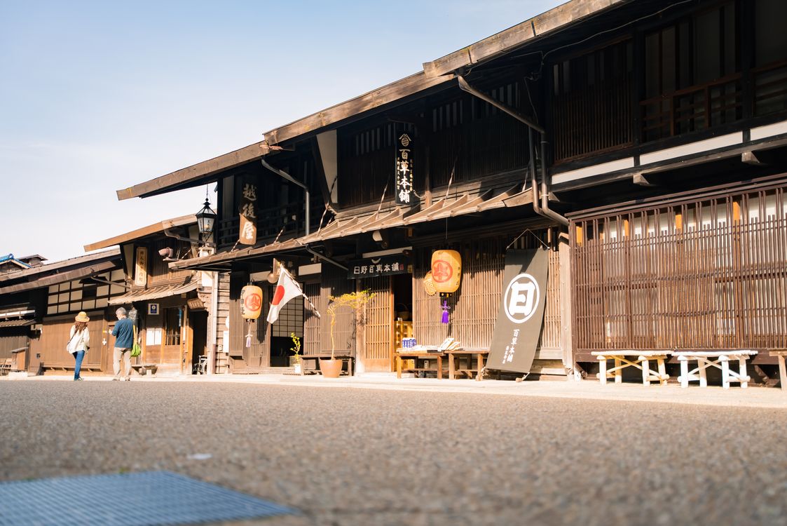 Traditional Japanese architecture in Kawagoe, Saitama prefecture