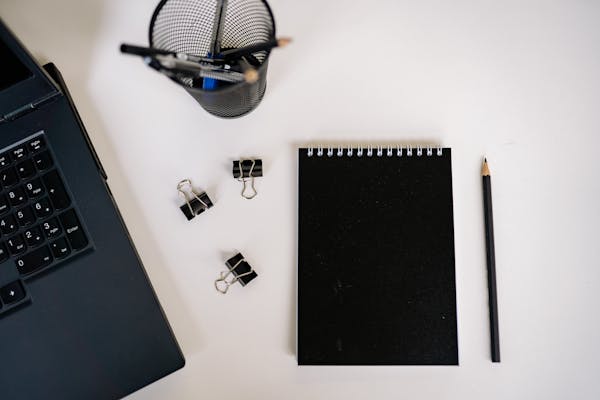 Cyclist maintaining bike