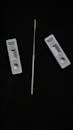 Rapid Antigen Testing on Black Surface