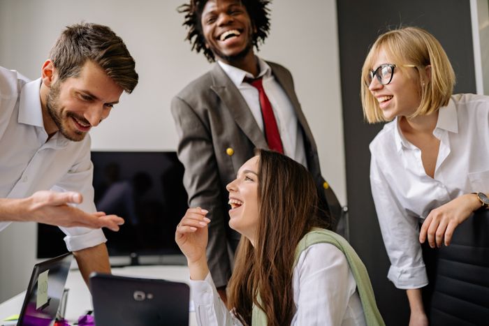 Colleagues laughing in the studio — Yan Krukau on Pexels