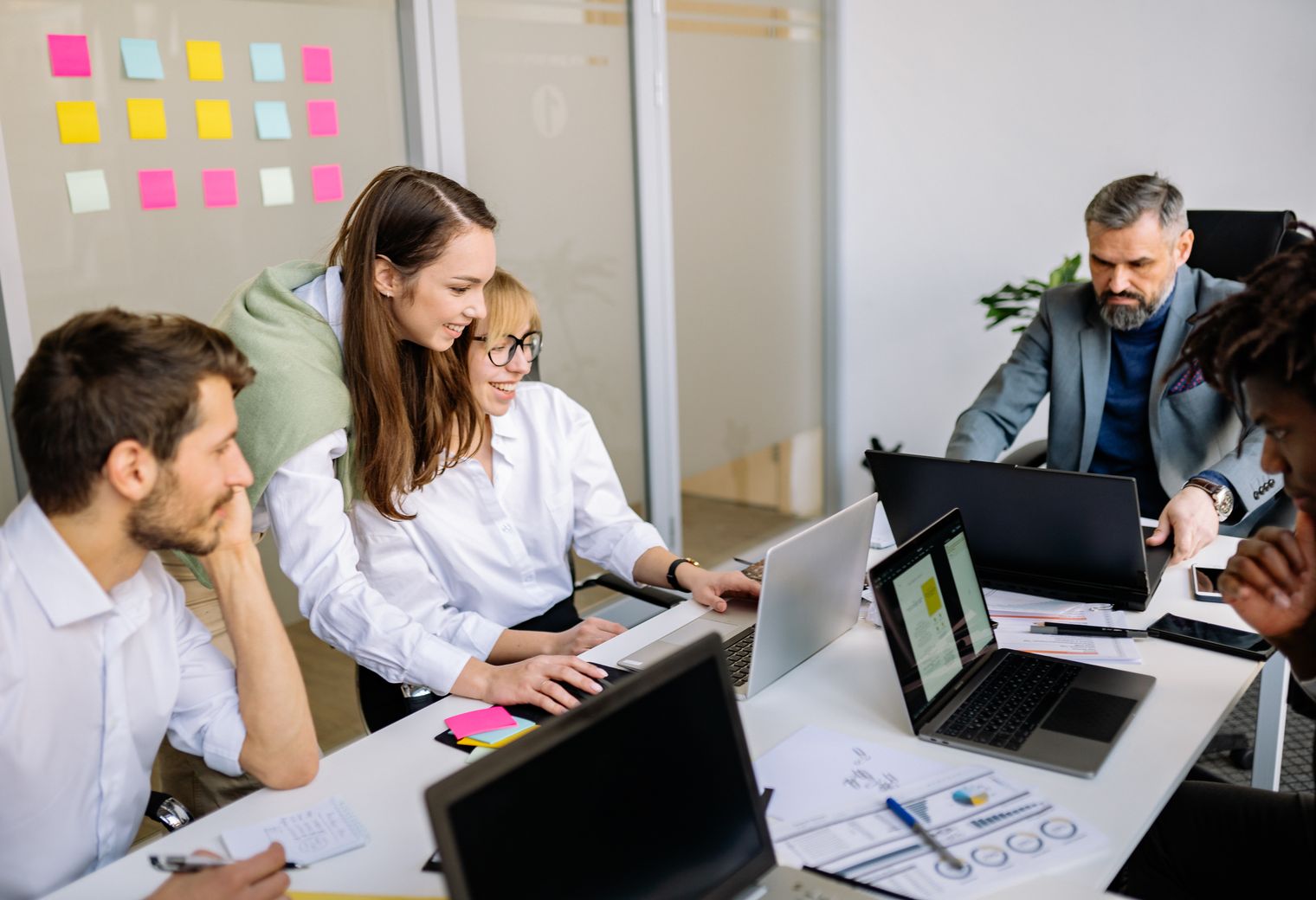 Allerton — office relocation team moving desks and equipment