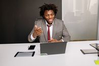 Free stock photo of business, businessman, computer