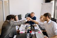 People Sitting at the Table