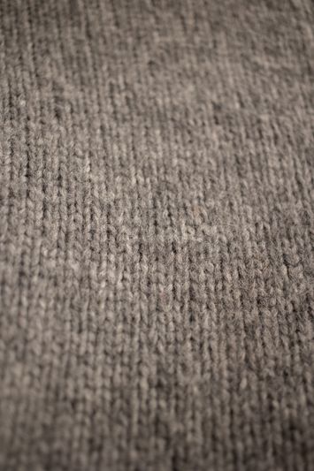 Knit fabric — yarn texture close-up