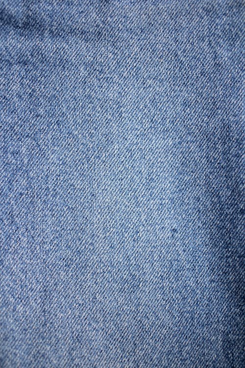 Close-Up Shot of a Denim Textile
