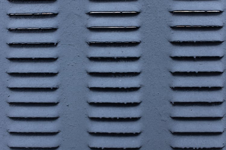 Metal Ribbed Surface With Panels