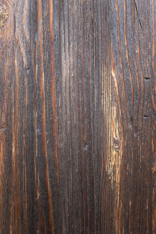 Wooden surface of shabby brown furniture