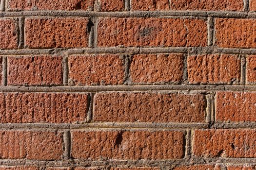 A Close-Up Shot of a Brick Wall