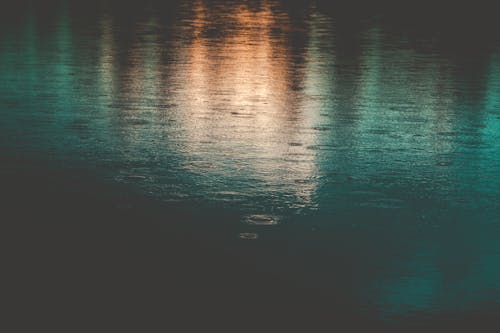Free Body of Water during Night Time Stock Photo