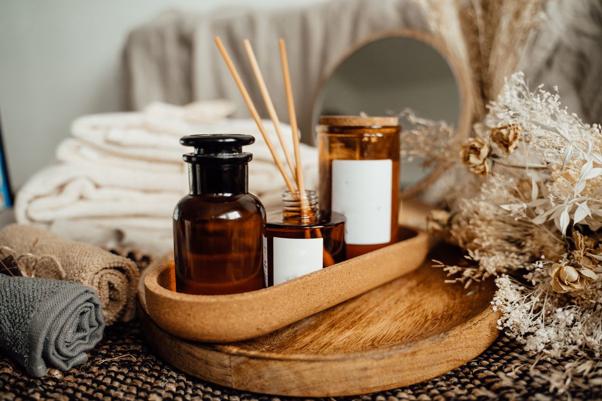 Badezimmer-Deko mit Naturmaterial: 8 DIY-Ideen + Tipps — Material-Übersicht