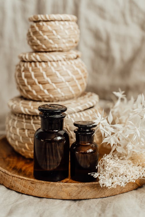 Immagine gratuita di aromaterapia, bambù, bottiglie