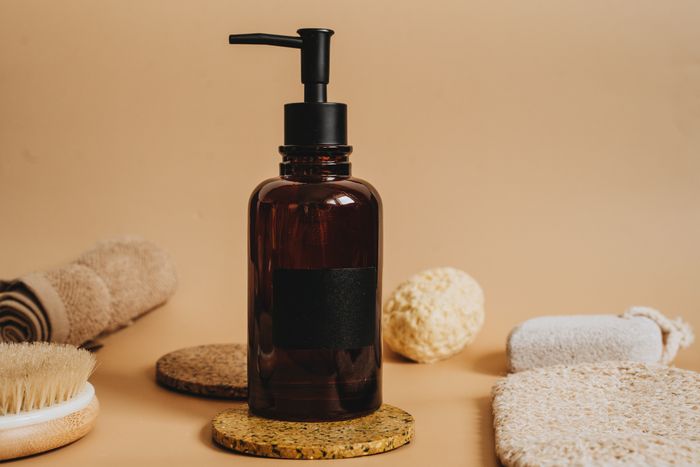 Amber beauty oil and curated spa ritual essentials