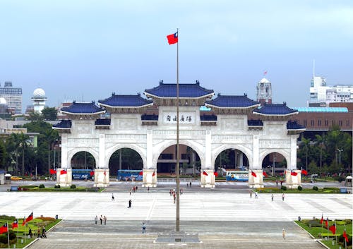 Fotos de stock gratuitas de distrito de zhongzheng, plaza de la libertad, punto de referencia