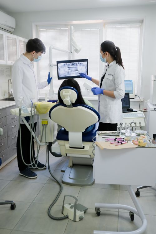 professional dentist in modern dental office New Jersey