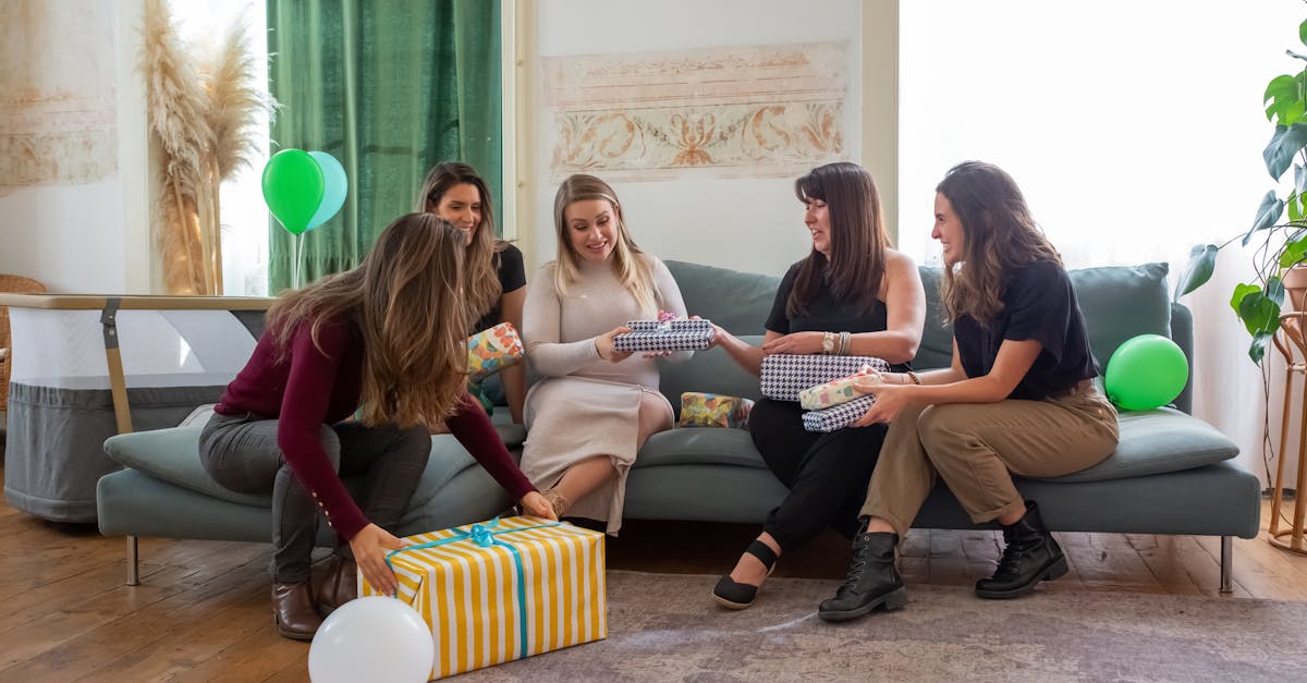 Support Network With Friends Gathering In A Cozy Setting