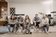 Members Of The Band Smiling