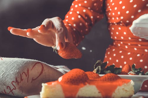 Základová fotografie zdarma na téma cheesecake, jahody, jídlo