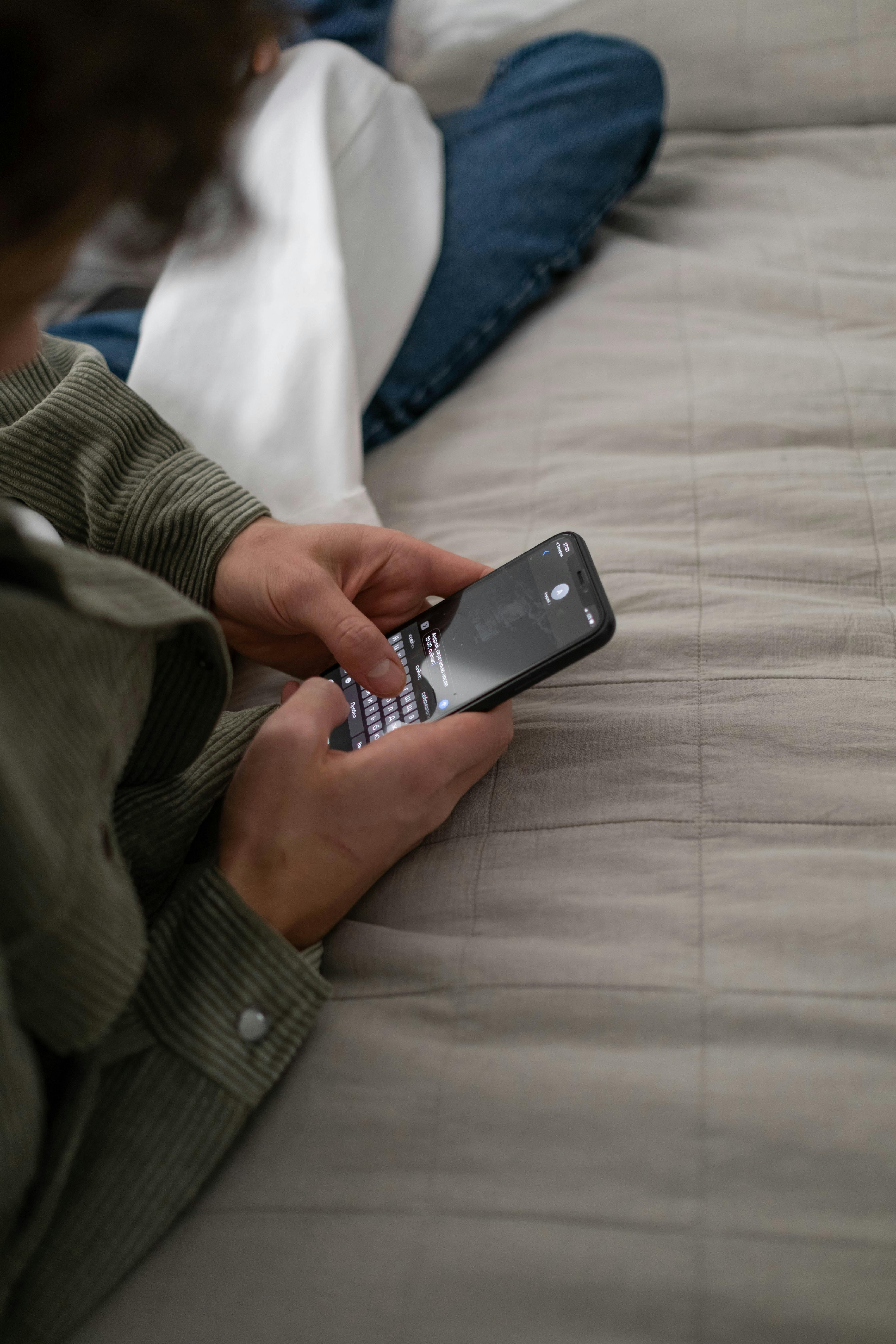 A Person Holding Black Smartphone · Free Stock Photo